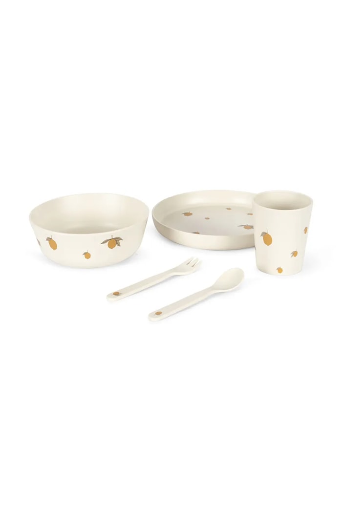 Konges Sløjd set de veselă pentru copii DINNER SET Produs pentru bebe bej KS103768.9BYA