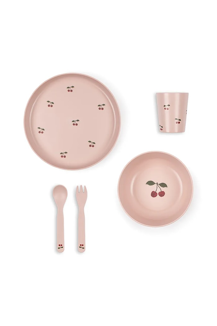 Konges Sløjd set de veselă pentru copii DINNER SET KS103768.9BYA roz AW25