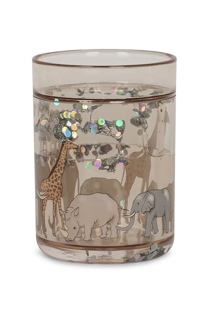 Konges Sløjd zestaw kubków 2 PACK GLITTER CUPS 2-pack KS103638.9BYA beżowy AW25