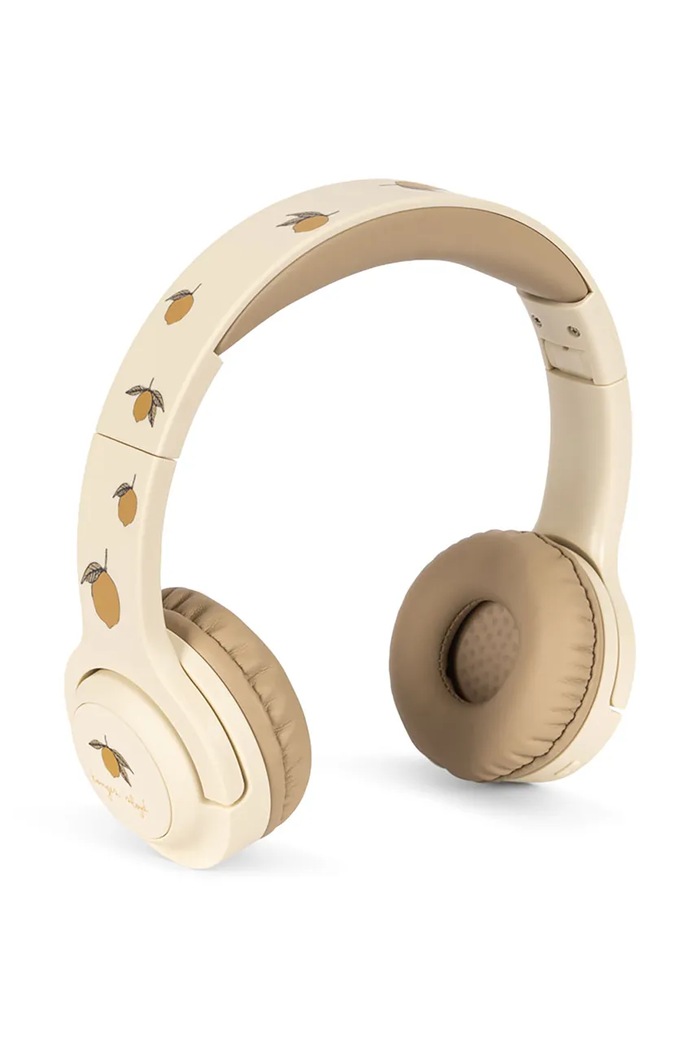 Konges Sløjd căști wireless pentru copii, tip over-ear HEADPHONES KS103827.9BYA bej AW25