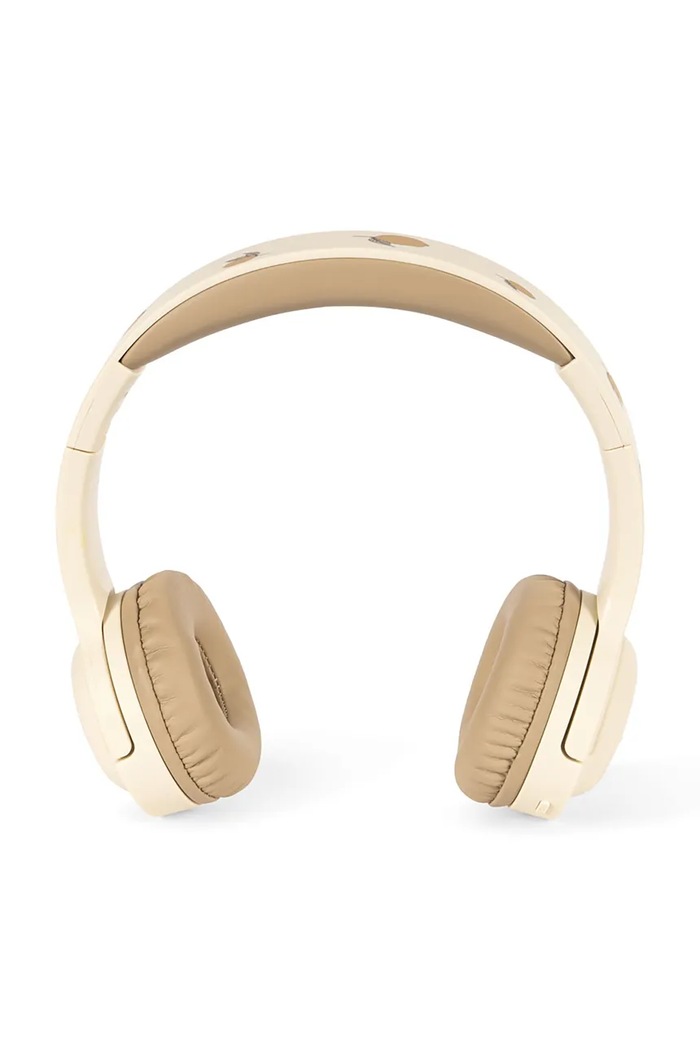Băieți Konges Sløjd căști wireless pentru copii, tip over-ear HEADPHONES KS103827.9BYA bej