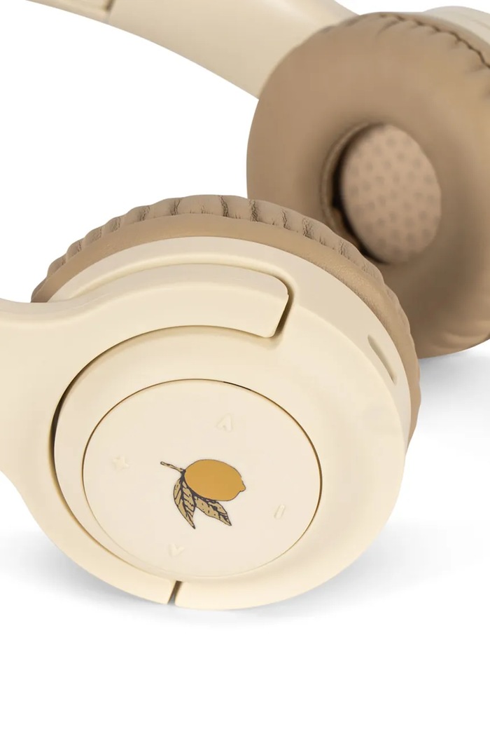 Konges Sløjd căști wireless pentru copii, tip over-ear HEADPHONES KS103827.9BYA bej