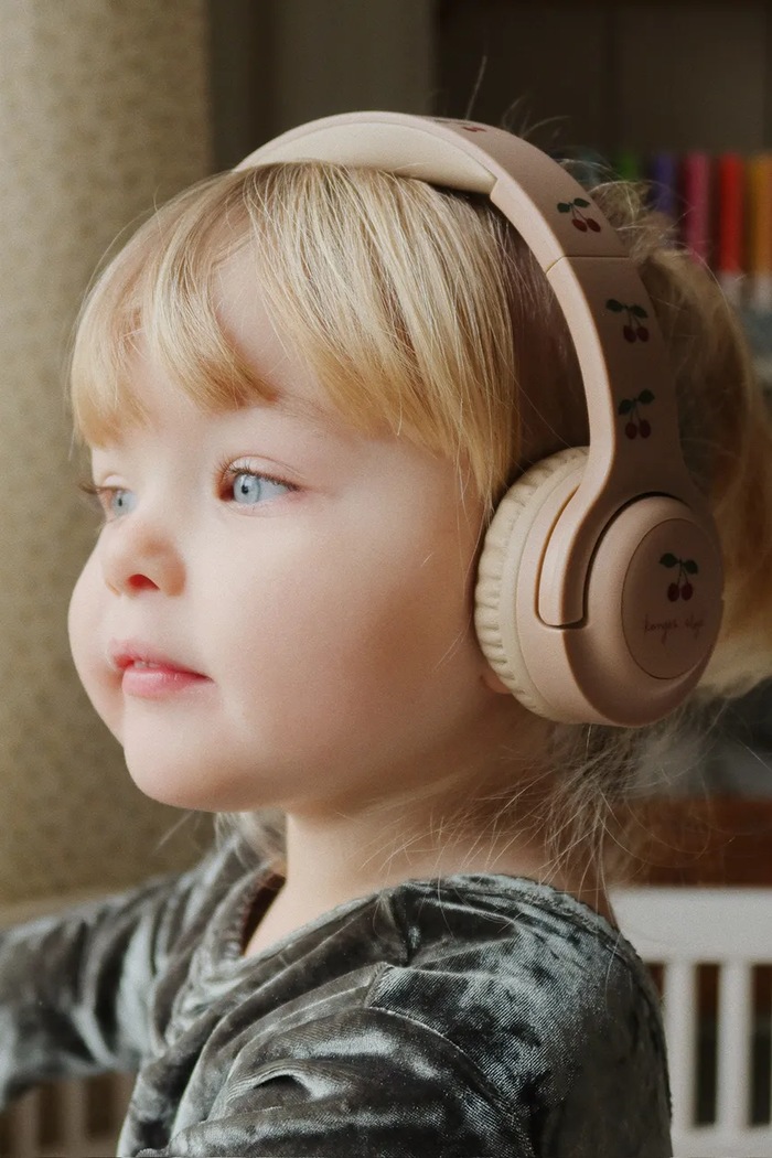 Konges Sløjd căști wireless pentru copii, tip over-ear HEADPHONES roz KS103827.9BYA