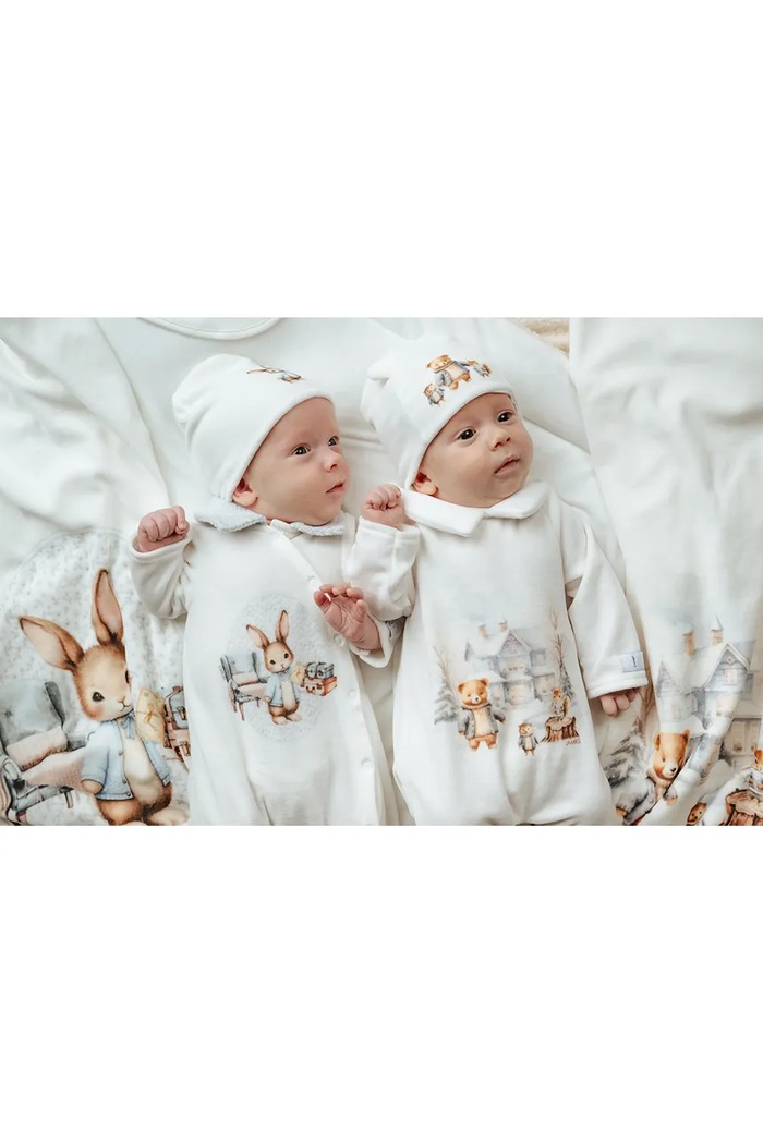 Otulacz niemowlęcy DAMASO Jamiks DAMASO.Otulacz.JZI190.K beżowy