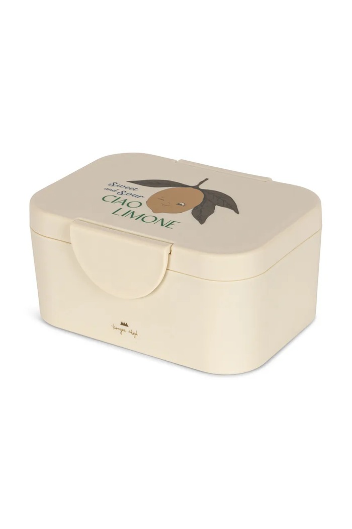 Κοριτσίστικα Lunchbox και μπουκάλι Konges Sløjd LUNCH BOX SET KS103471.9BYA μπεζ