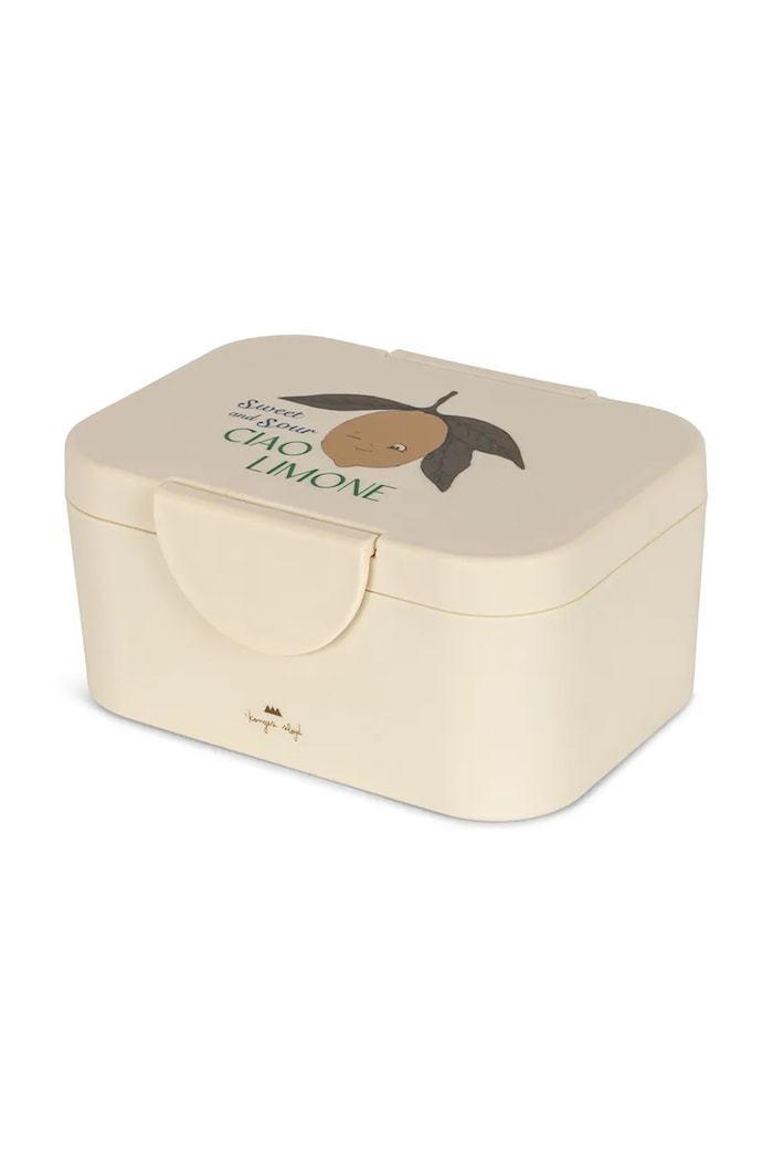 Κοριτσίστικα Lunchbox και μπουκάλι Konges Sløjd LUNCH BOX SET KS103471.9BYA μπεζ