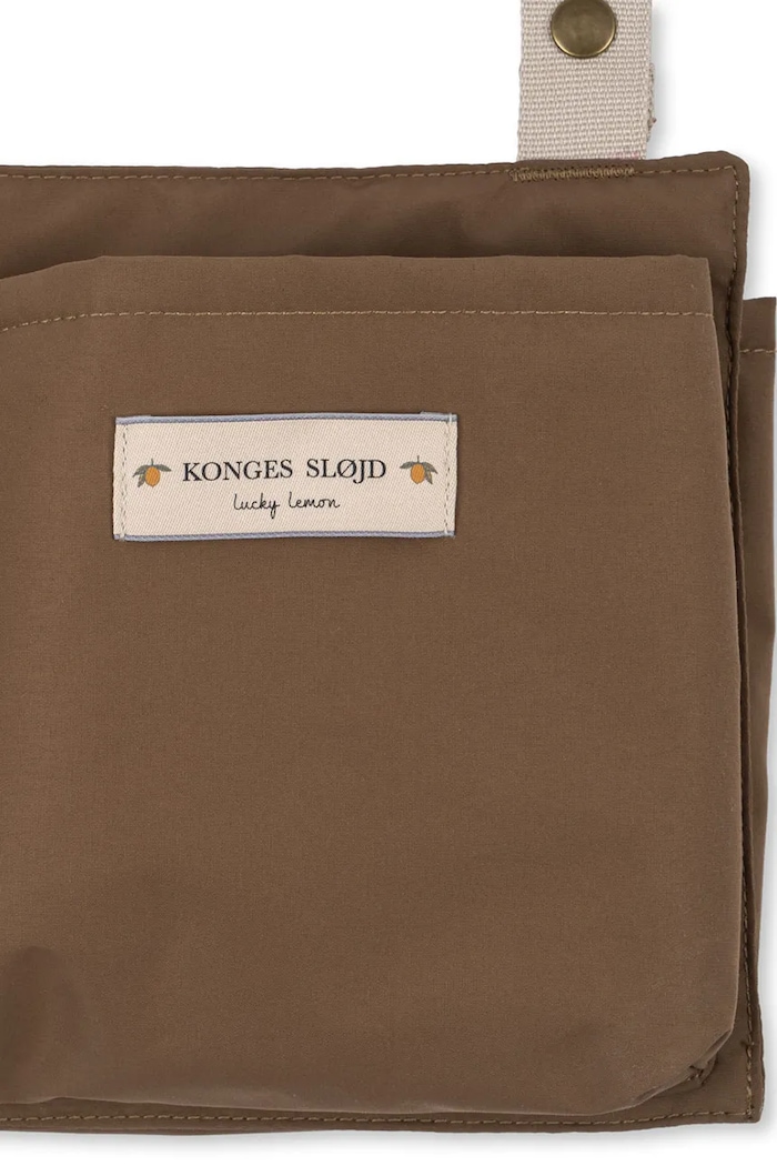 Taška ke kočárku Konges Sløjd ALL YOU NEED STROLLER POCKET hnědá KS103437.9BYA