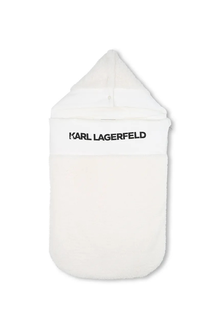 Karl Lagerfeld cocon pentru bebe alb Z30997