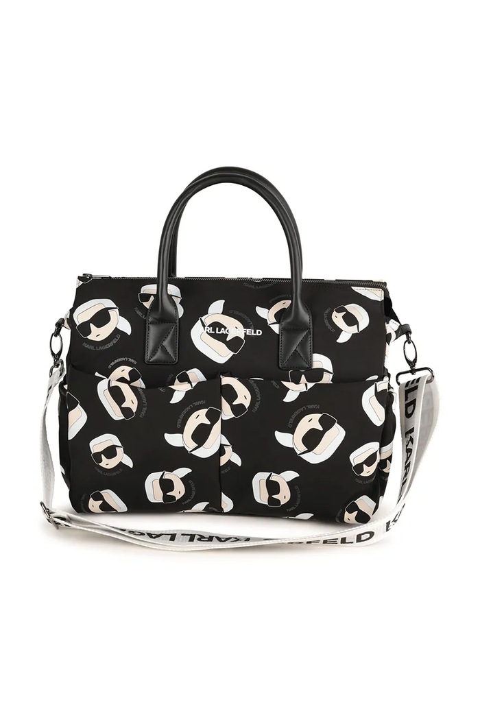 Karl Lagerfeld táska Z30998 fekete AW25