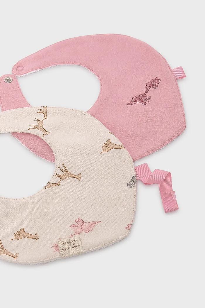 Mayoral Newborn salopetă pentru bebeluși 2-pack 9949.1A.Newborn.9BYA roz AW25