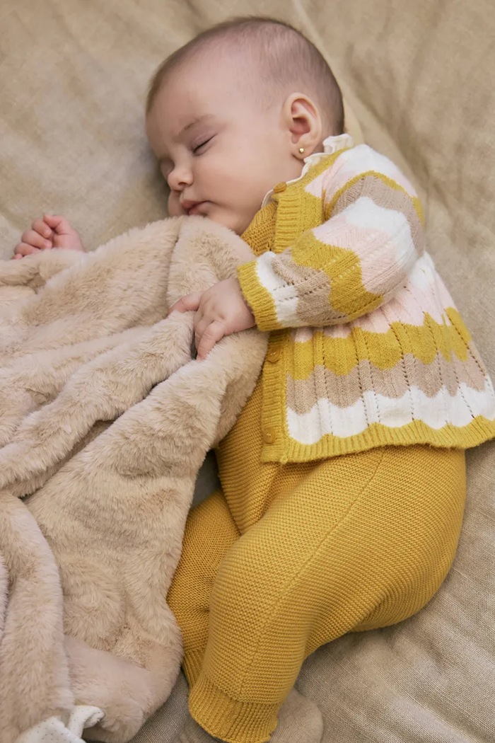 Mayoral Newborn Pătură pentru copii bej 9955.2D.Newborn.9BYA
