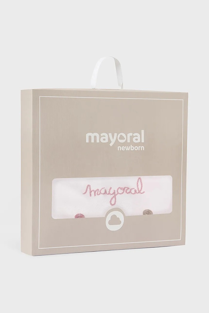 Дитячий плед Mayoral Newborn рожевий 9958.2B.Newborn.9BYA