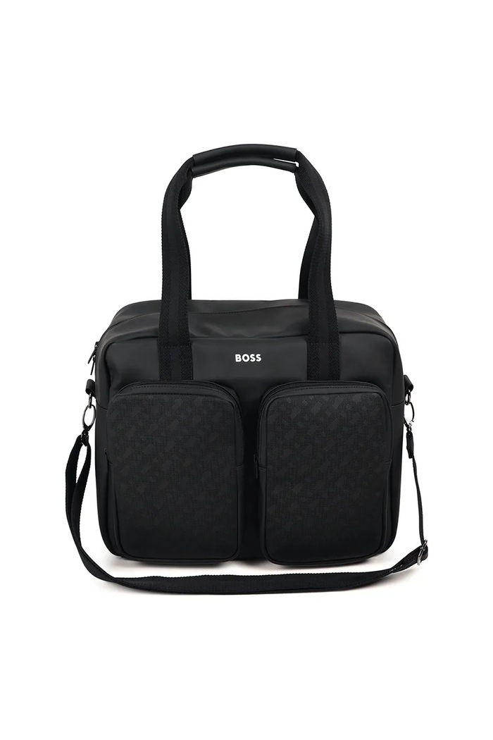 Τσάντα καροτσιού με αλλαξιέρα BOSS J52614 μαύρο AW25