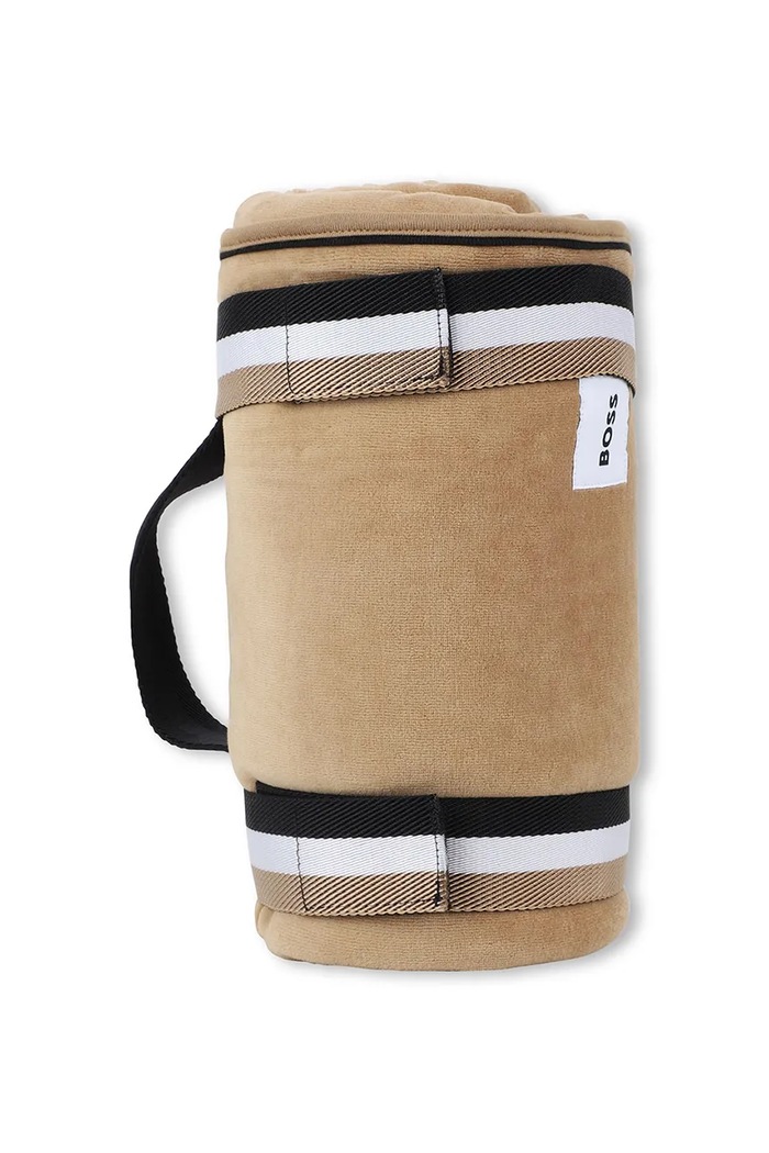 BOSS patura pentru copii maro J52672