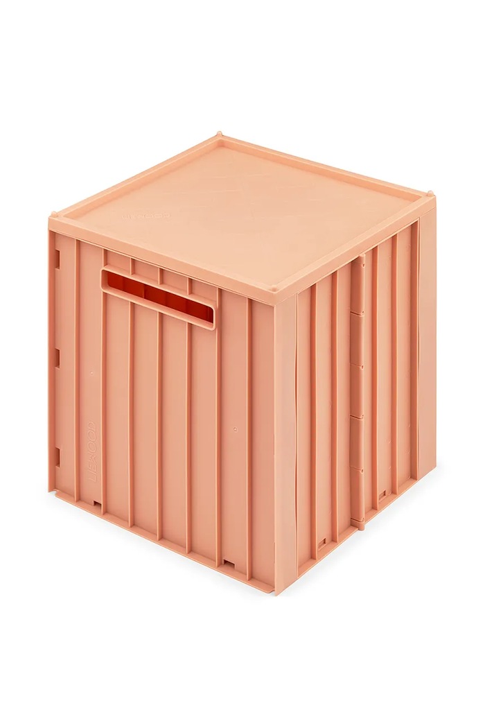 Liewood pojemnik do przechowywania Elijah Storage Box w. Lid Produkt niemowlęcy pomarańczowy LW15018.9BYA