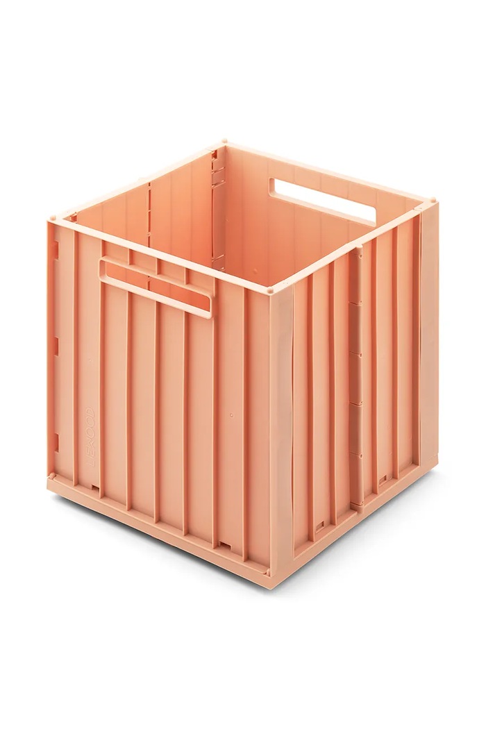 Liewood pojemnik do przechowywania Elijah Storage Box w. Lid LW15018.9BYA pomarańczowy AW25
