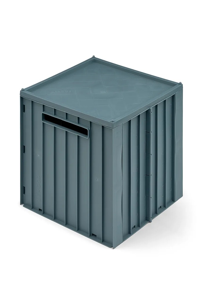 Liewood pojemnik do przechowywania Elijah Storage Box w. Lid Produkt niemowlęcy niebieski LW15018.9BYA