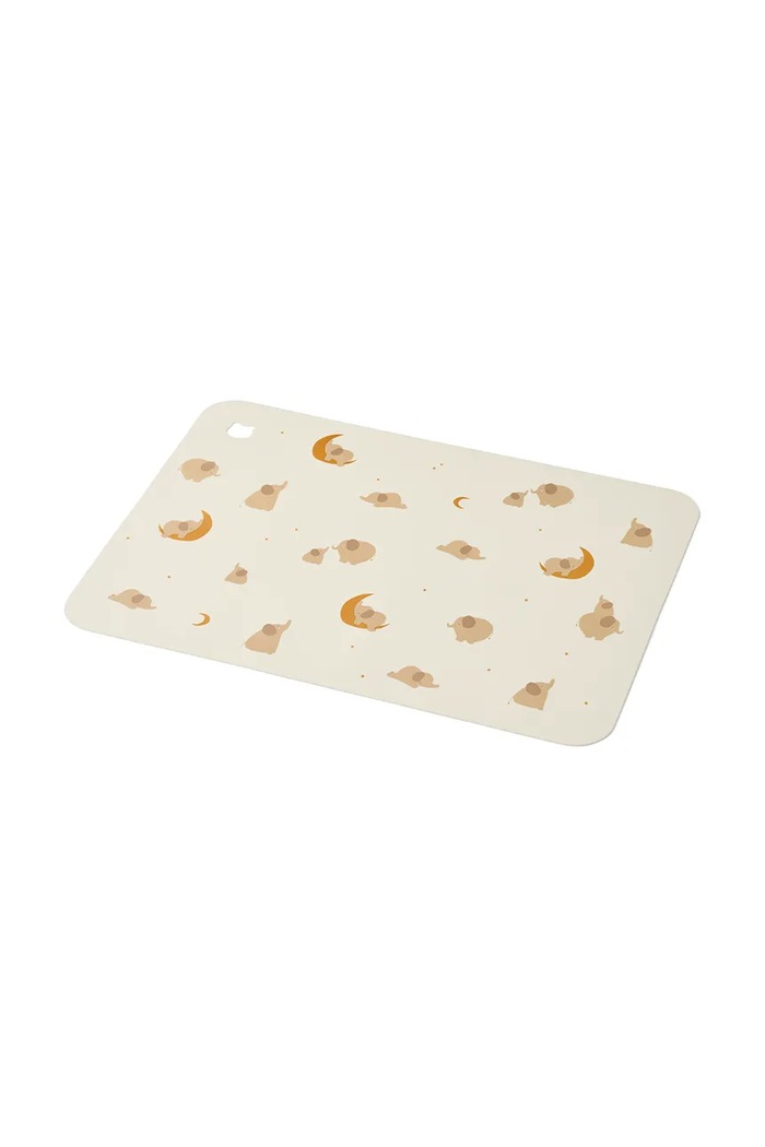 Liewood suport decorativ pentru farfurie Jude Printed Placemat bej LW15059.9BYA