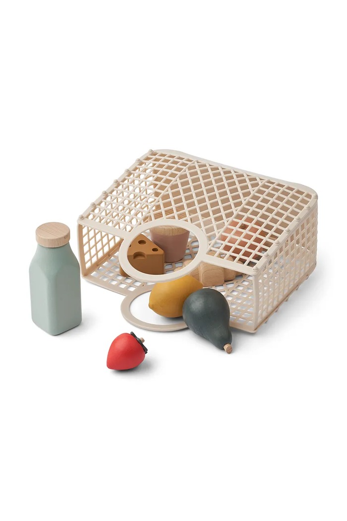 Set za igru Liewood Florin Play Food & Grocery Basket LW19343.9BYA šarena AW25