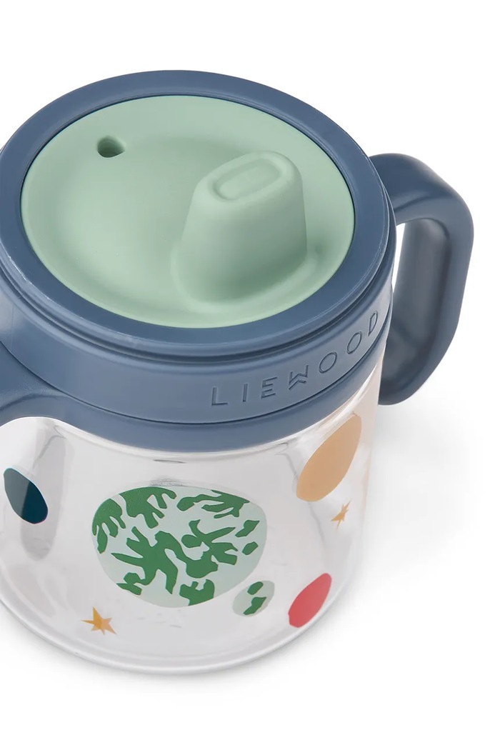 Liewood Бебешка чаша Liewood Kylo Tritan Sippy Cup 280ml LW20633.9BYA тъмносин AW25