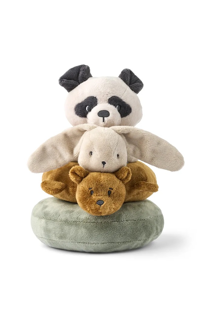Liewood set de joacă Sannie Classic Stacking Tower LW20143.9BYA bej AW25