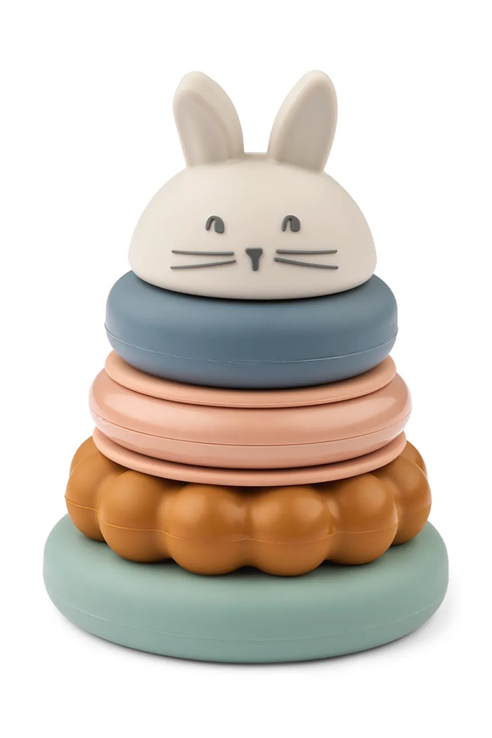 Liewood wieża sensoryczna Donata Silicone Stacking Tower LW20156.9BYA multicolor AW25