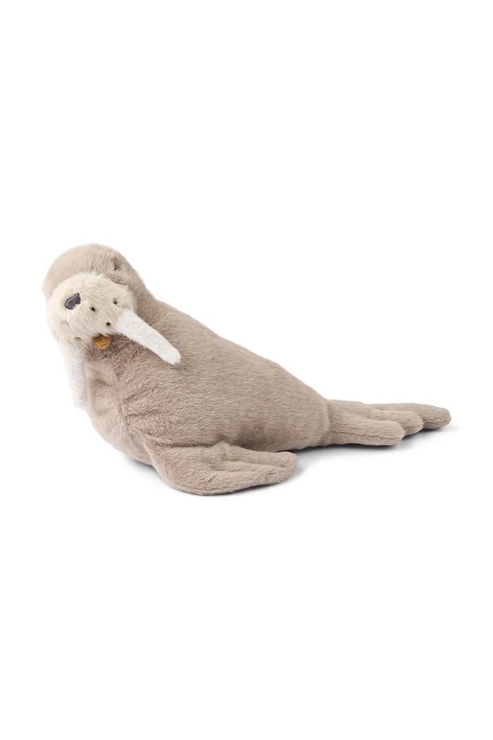 Plišasta igrača Liewood Berto Walrus Teddy Izdelek za dojenčke siva LW20245.9BYA