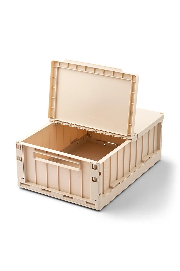 Băieți Liewood Container de depozitare Weston Bed Roller w. lid LW20342.9BYA bej