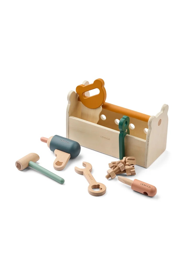 Παιχνίδι δραστηριότητας Liewood Luigi Tool Set μπεζ LW20406.9BYA