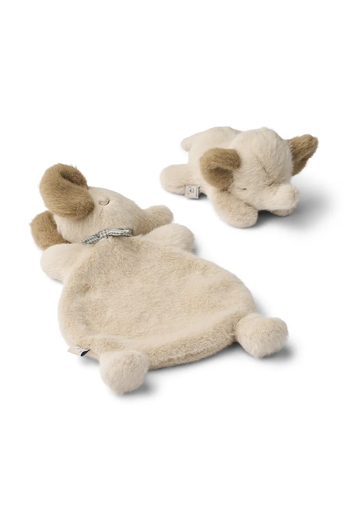 Plyšová hračka Liewood Liliana Elephant Plush Gift Set 2-pak Pre bábätká béžová LW20413.9BYA