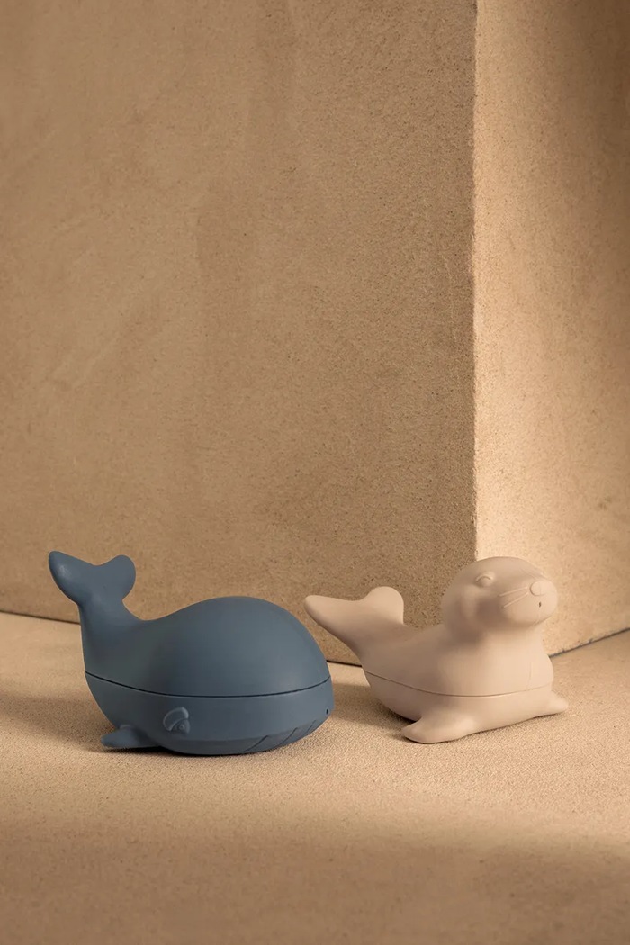 Igračke za kupanje Liewood Duncan Arctic Silicone Bath Toys 2-pack 2-pack plava LW20422.9BYA