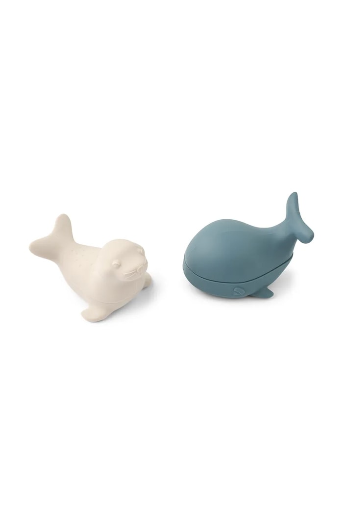 Igračke za kupanje Liewood Duncan Arctic Silicone Bath Toys 2-pack LW20422.9BYA plava AW25