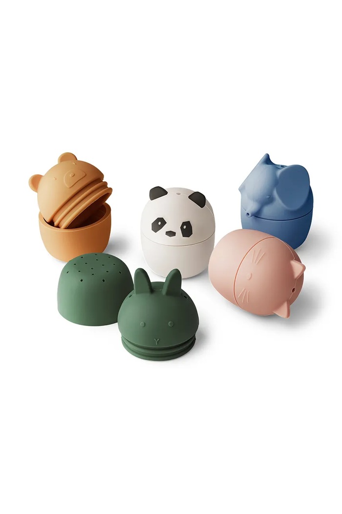 Igračke za kupanje Liewood Gaby Classic Bath Toys 5-pack šarena LW20717.9BYA