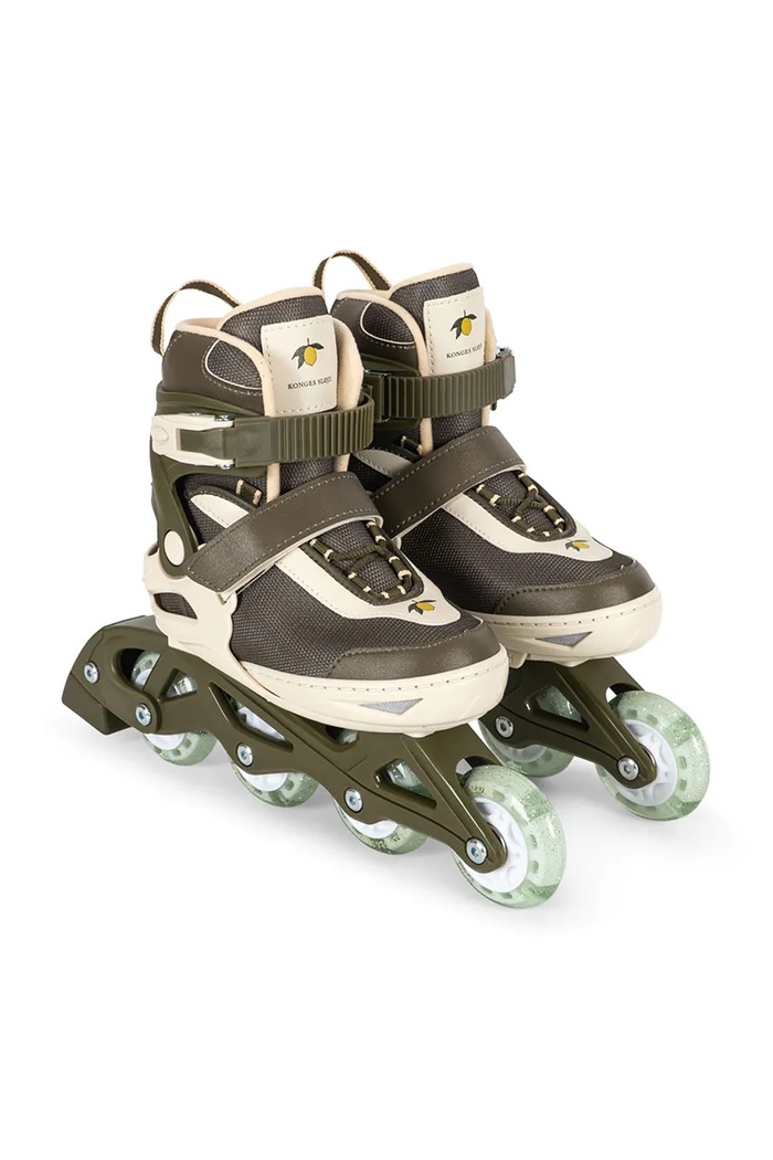 Konges Sløjd otroški rolerji LIGHT UP ROLLER SKATES zelena KS104417.9BYA