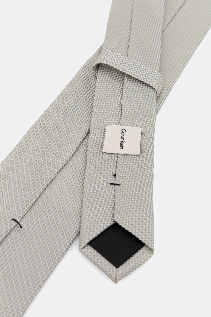 Calvin Klein férfi Nyakkendő selyem hozzáadásával CK2111E002 zöld SS26