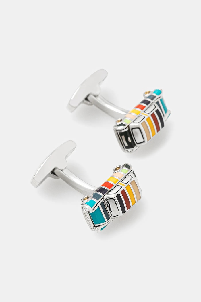 Paul Smith butoni Gift Box argintiu M1A.CUFF.AMINIC