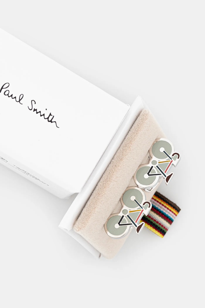 Accesorii Paul Smith Butoni M1A.CUFF.PBIKE argintiu