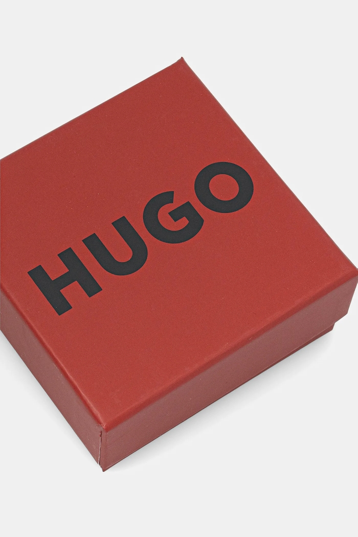 Accesorii HUGO colier E-STACKEDLOGO-NEC 50544509 argintiu