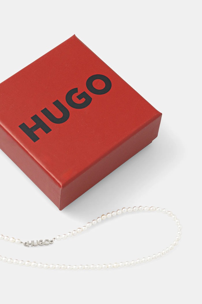 Κολιέ HUGO Bashinah λευκό 50544522