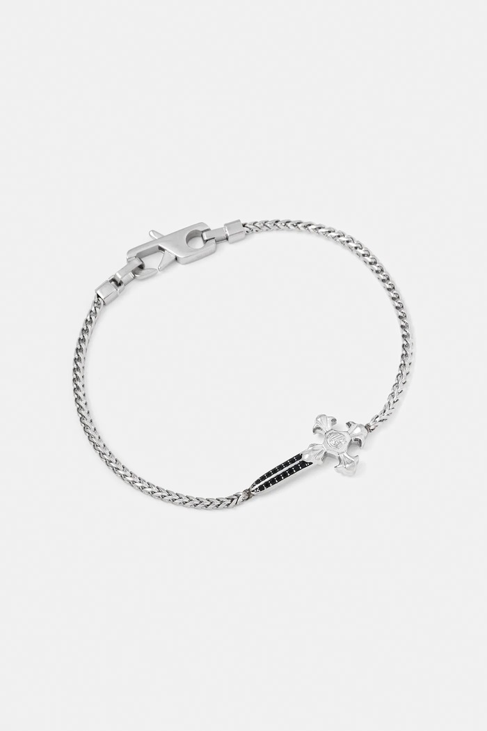 Guess brățară REBEL KNIGHT Gift Box argintiu JUMB05.078JW