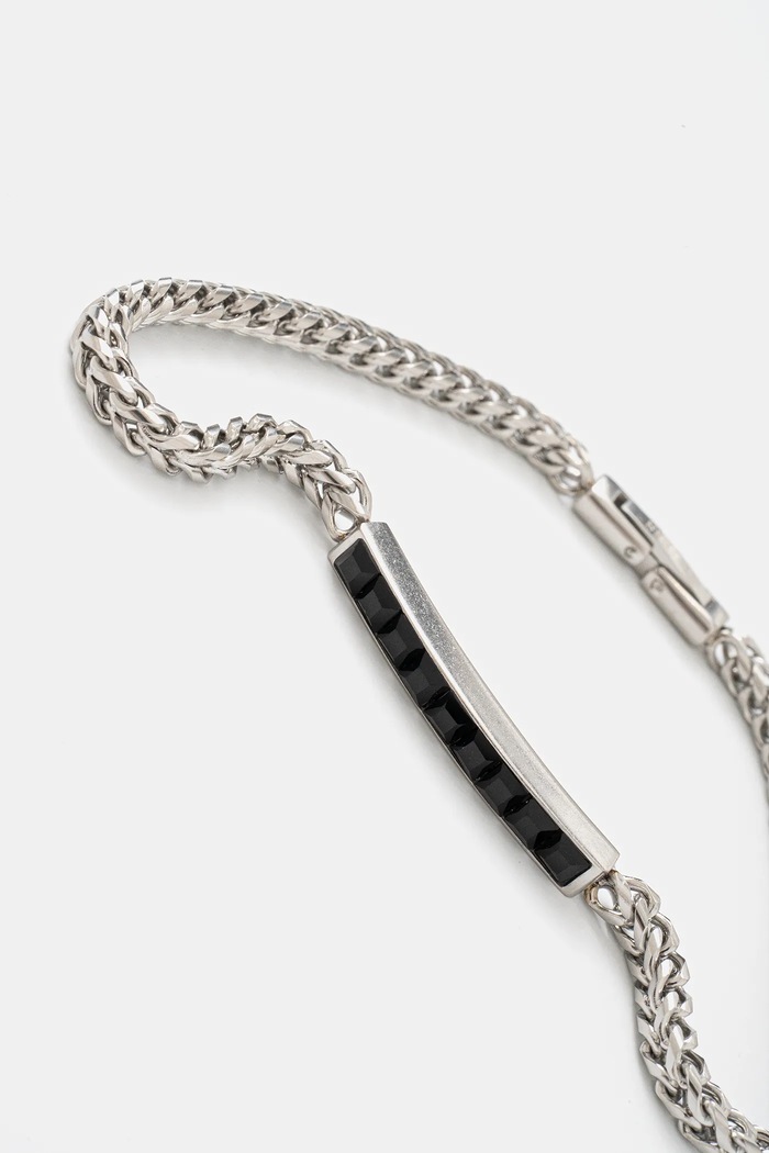 Guess brățară ECLIPSE NOIR JUMB05.099JW argintiu AW25
