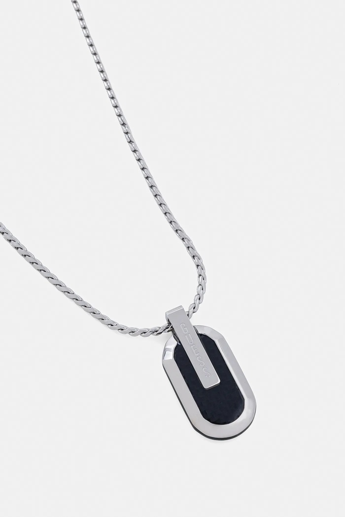 Náhrdelník Guess RACER TAG JUMN04.043JW stříbrná AA00