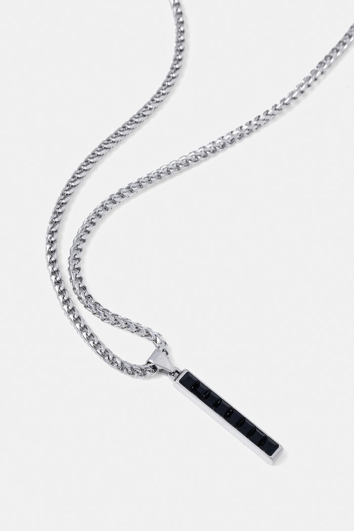 Guess collana ECLIPSE NOIR JUMN05.098JW argento AW25