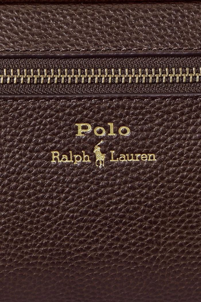 Polo Ralph Lauren bőr kozmetikai táska 405966737 barna