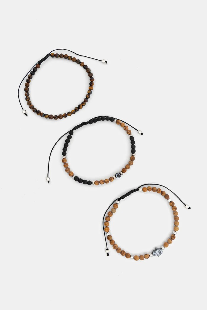 Aldo Brățară 3-pack maro MARXUS.240