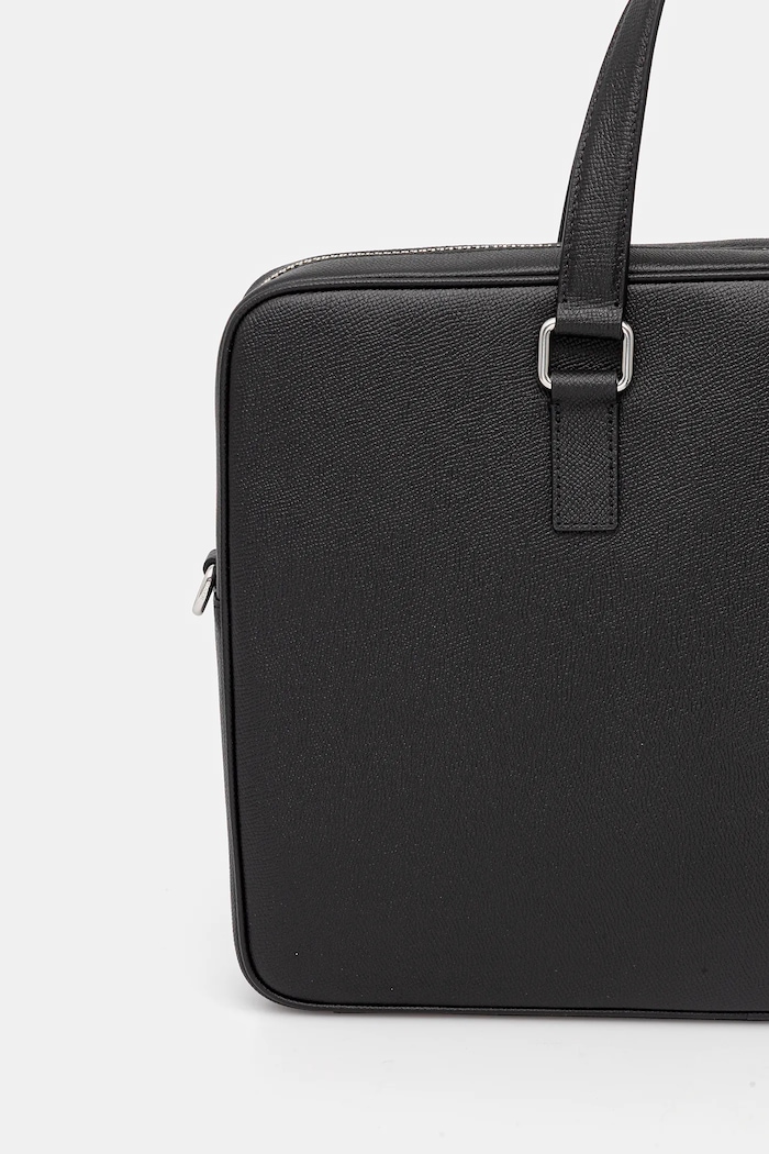 Accesorii Coach geantă pentru laptop din piele Caden CCC80 negru