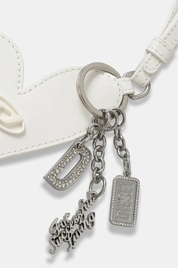 Doplnky Kľúčenka Diesel CHARMS MULTI I X10418.P6255 biela