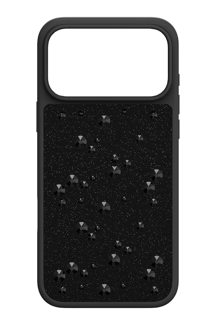 Puzdro na mobil Swarovski HIGH 17 PRO MAX na mobil čierna 5731151
