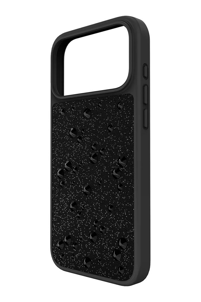Puzdro na mobil Swarovski HIGH 17 PRO MAX čierna 5731151