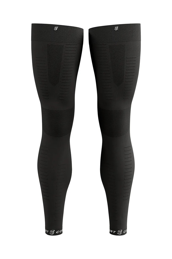 Lýtkové kompresní návleky Compressport Recovery 2.0 CFLU882 černá AW25